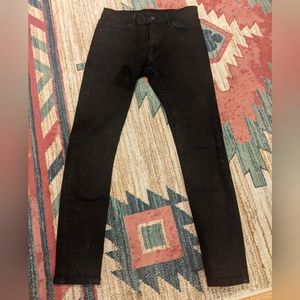 TopMan Spray on Skinny black jeans size 28/29